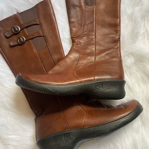 KEEN Tall Brown Boots